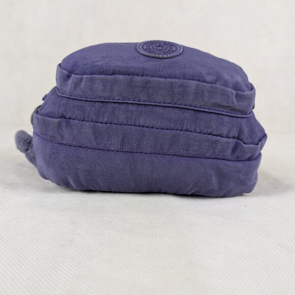 Kipling Merryl Crossbody Bag Purple Nylon -Clean Used - Buy It Now - Quick Ship! - Picture 4 of 12